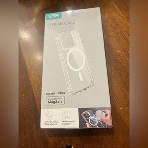 ESR Military Grade I phone 15 pro case with mag safe.